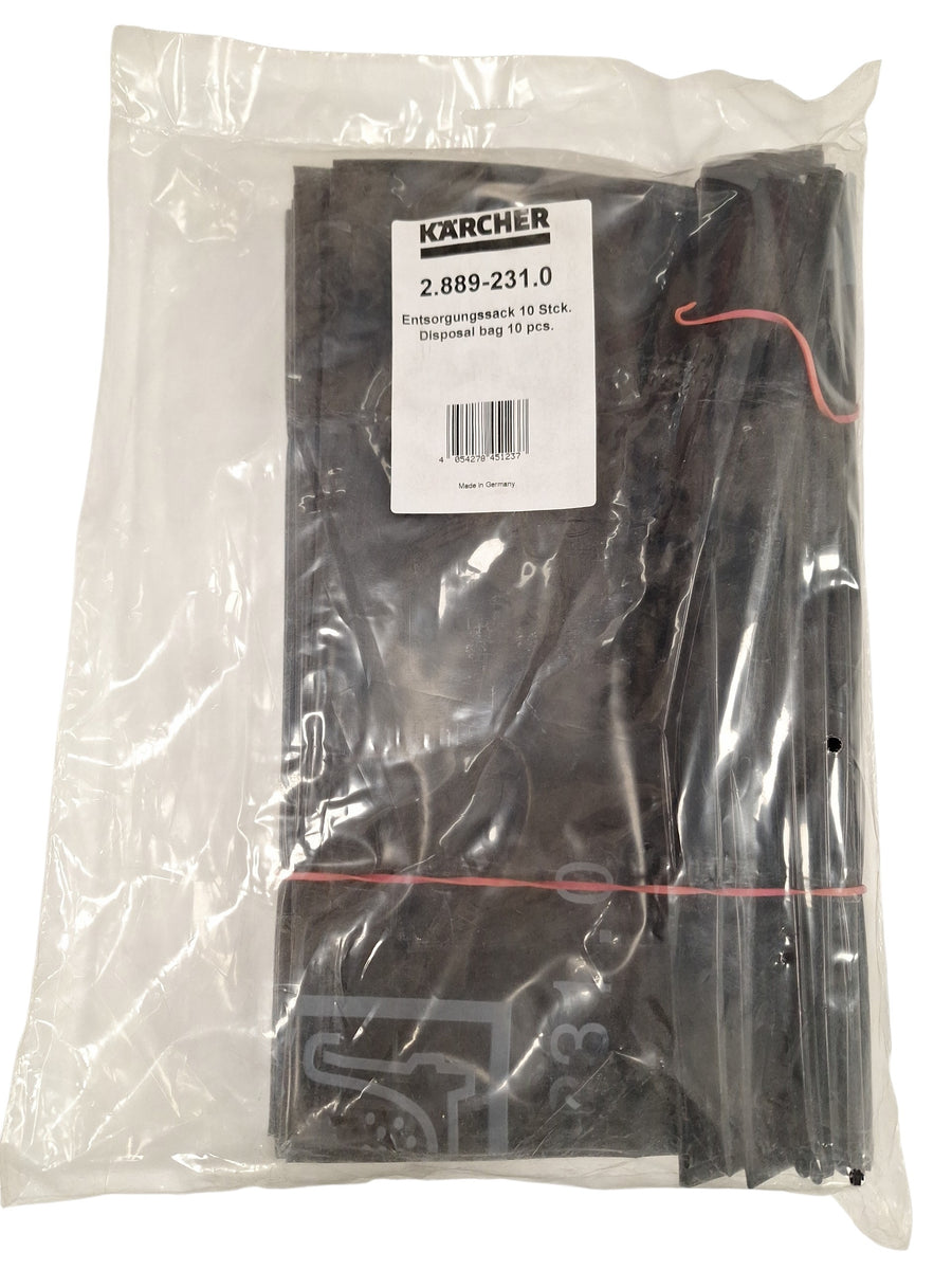 DISPOSAL BAG 10-PARTS PE