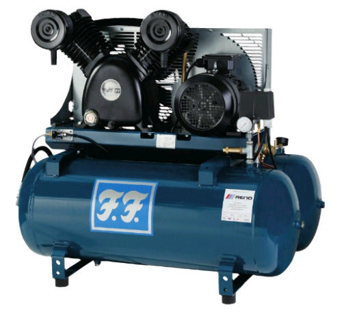 FF 710/90+90 stempelkompressor med ekstra tank