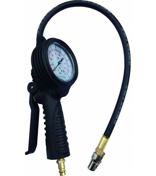 Flowconcept pumpepistol med manometer 0-12 bar