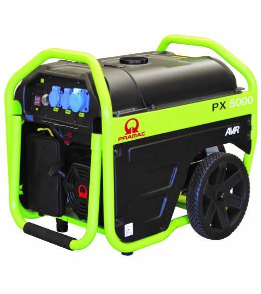 Se Generator PX-5000 S (230v.) AVR* hos Induclean