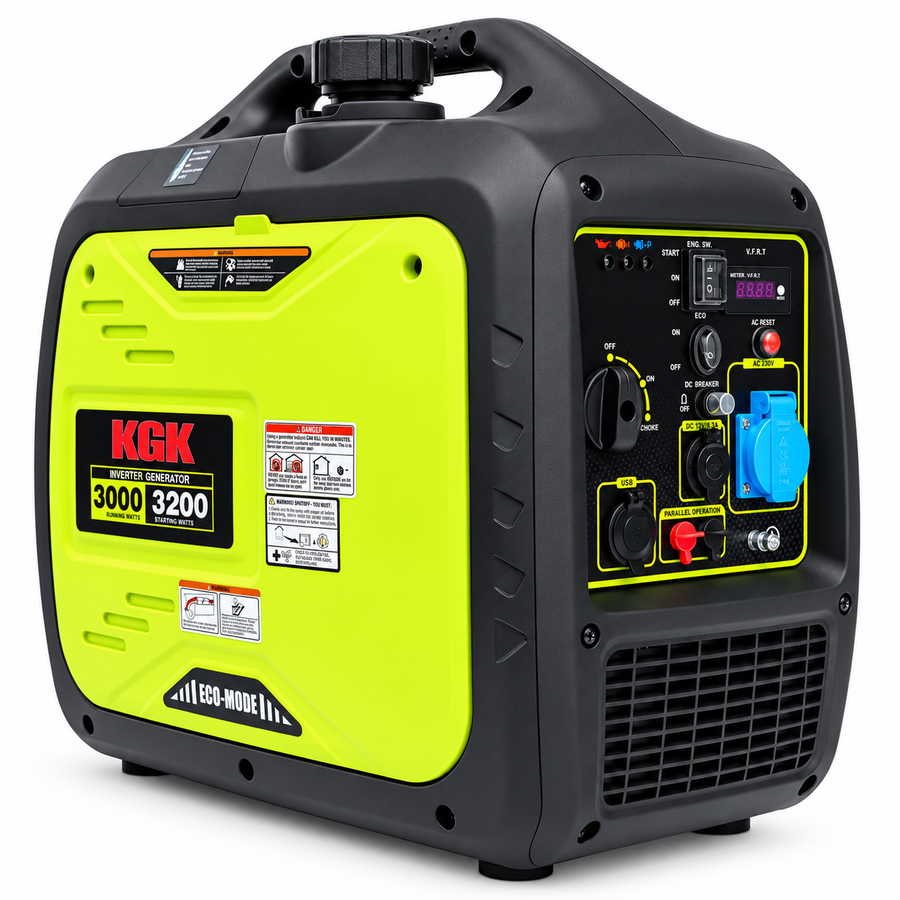 KGK Generator Inverter KGK P-3200i (El start)