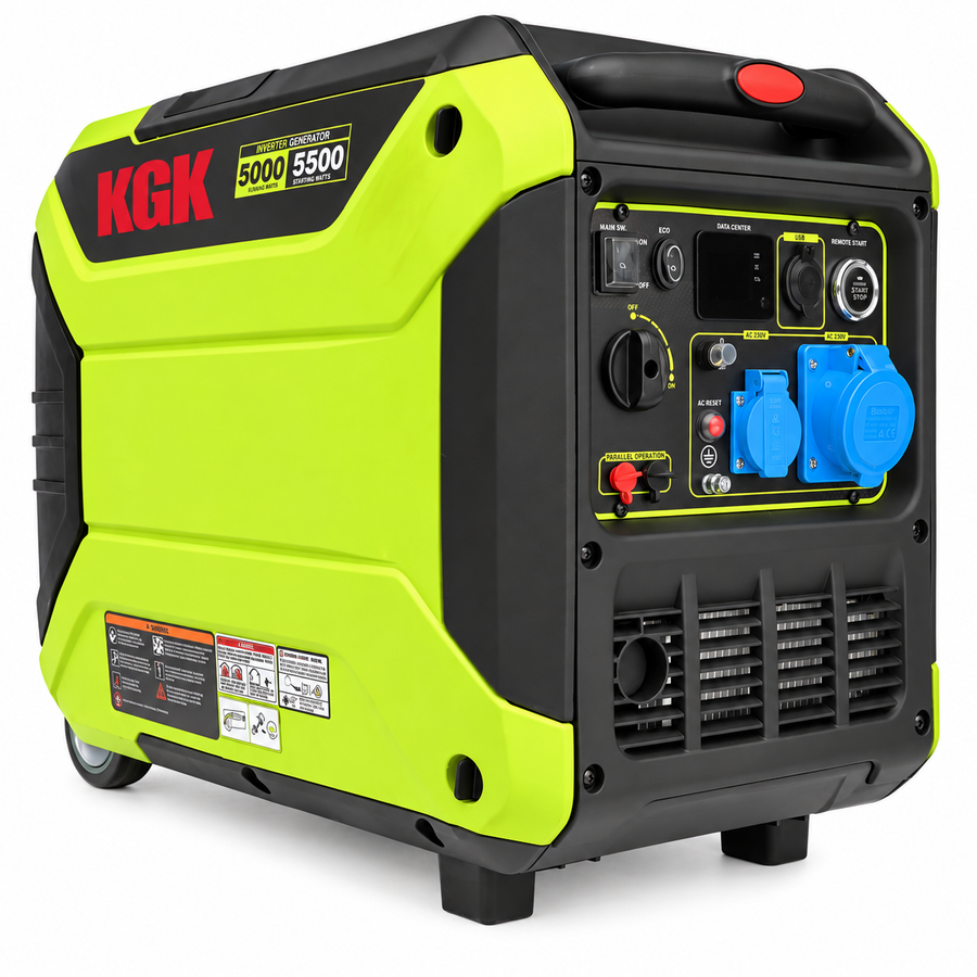 Generator Inverter KGK P-5500i (El start)