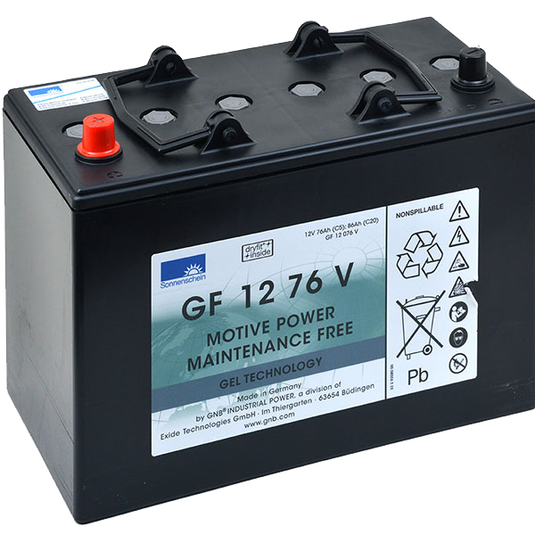 Batteri GEL 12v 76Ah Sonnenschein